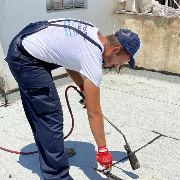 Ραφή ασφαλτικών μεμβρανών