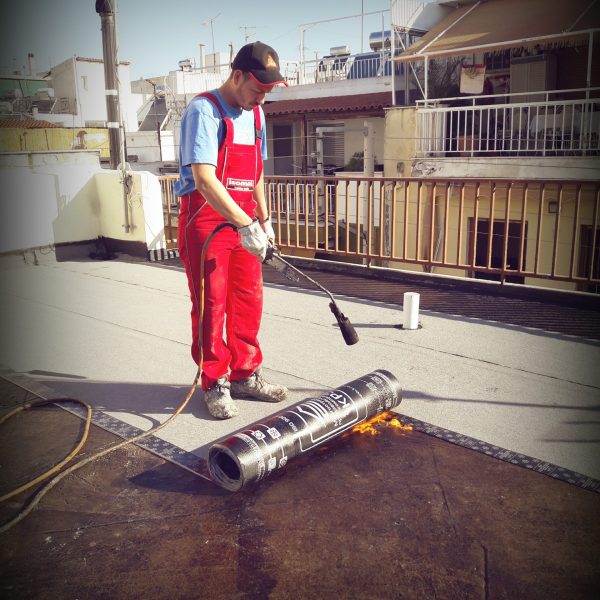 Θερμοσυγγόληση ασφαλτόπανου