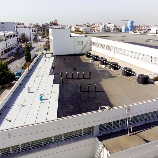 Αντικατάσταση ασφαλτικών μεμβρανών