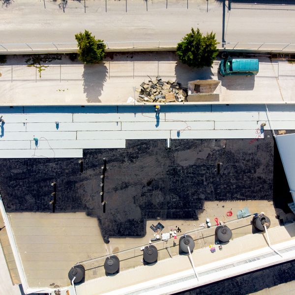 Αντικατάσταση ασφαλτικών μεμβρανών